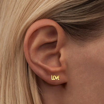 LULU COPENHAGEN - Oorbellen - Love (1stuk) - Le CirQue Kidsconceptstore