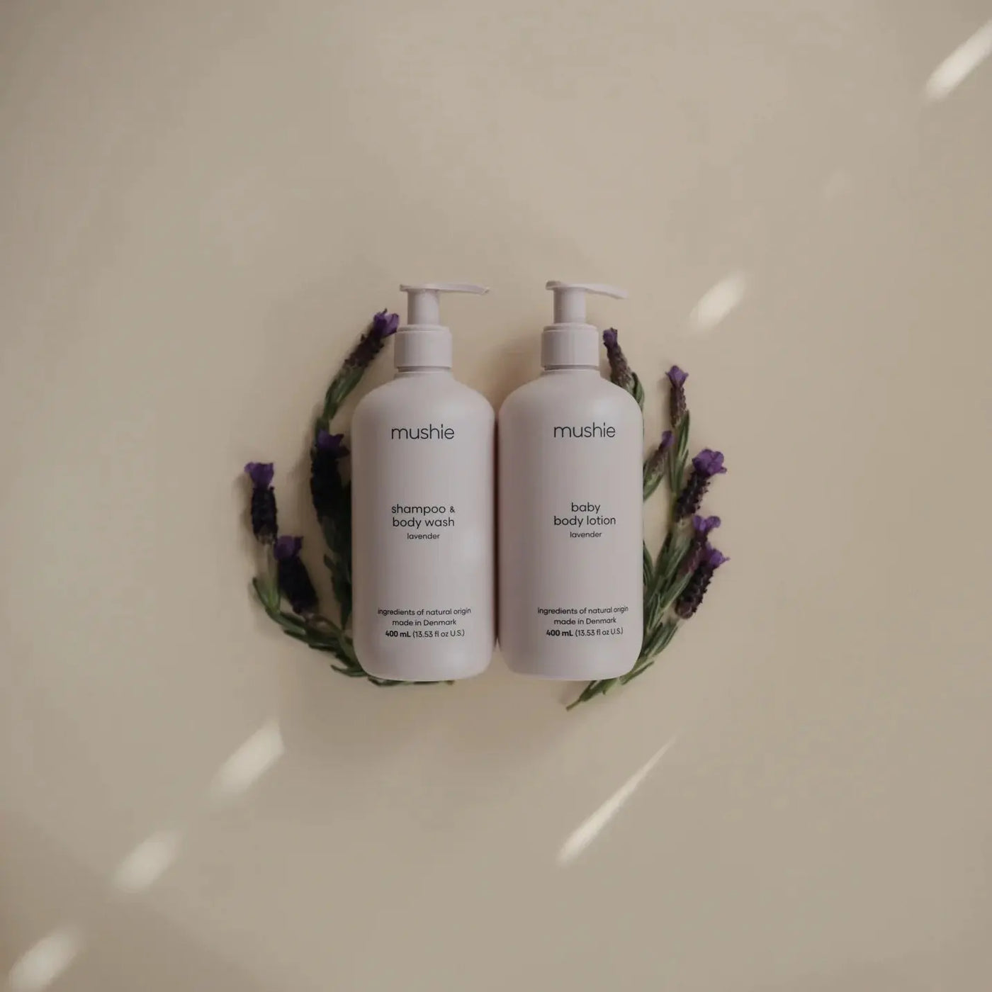 MUSHIE - Baby Body Lotion - Lavender (400ml) - Le CirQue Kidsconceptstore