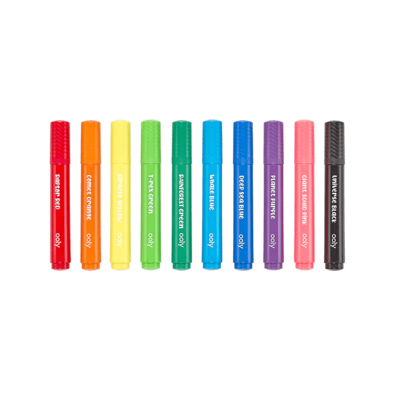 OOLY | Viltstiften | Big Bright Brush Markers 3+ - Le CirQue Conceptstore