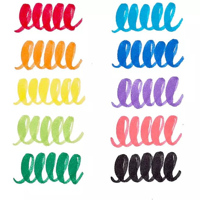 OOLY | Viltstiften | Big Bright Brush Markers 3+ - Le CirQue Conceptstore