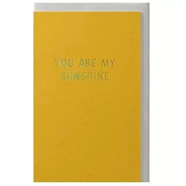 PAPETTE - Wenskaart - You Are My Sunshine (Shades) - Le CirQue Kidsconceptstore