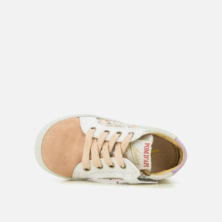 POM D'API - Mousse Dop Blanc/Glitter Pastel - Le CirQue Kidsconceptstore
