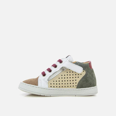 POM D'API - Mousse Zip Beige/Bordeau - Le CirQue Kidsconceptstore