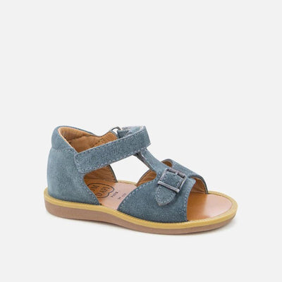POM D'API - Poppy Easy Mineral Blue Sandal - Le CirQue Kidsconceptstore