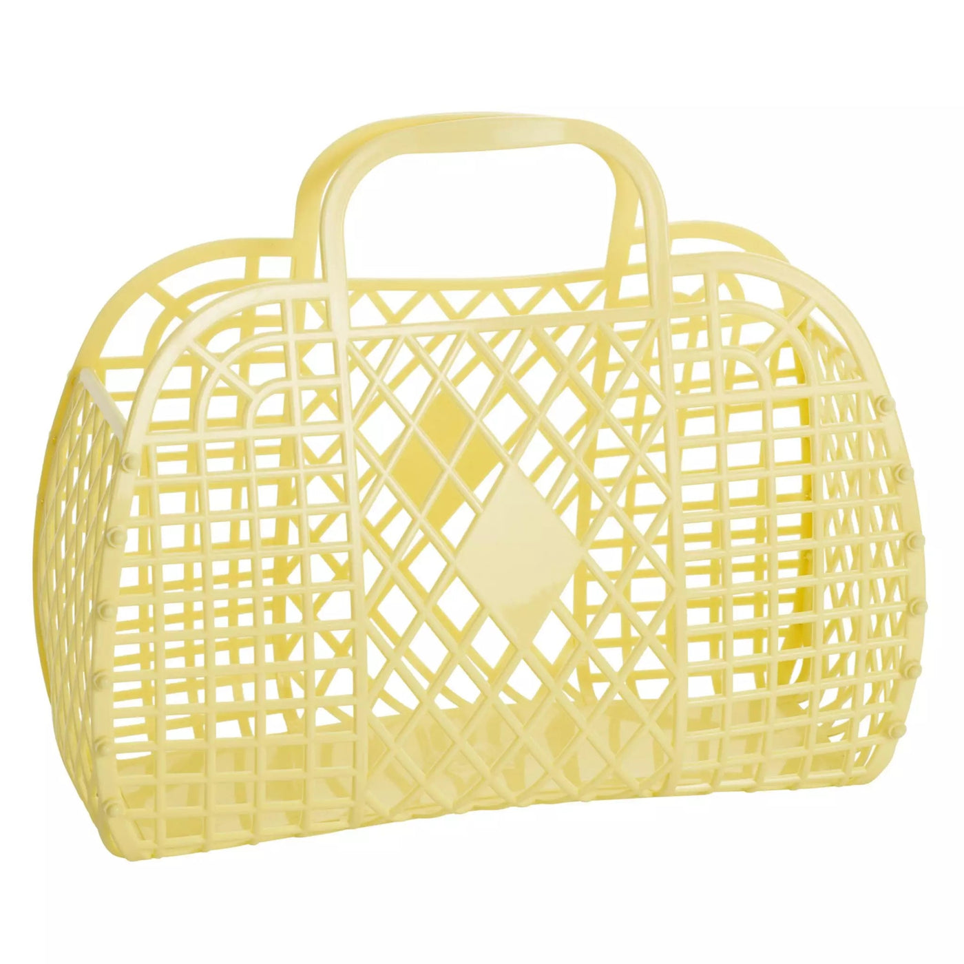 SUNJELLIES - Retro Basket Yellow (3 sizes) - Le CirQue Kidsconceptstore