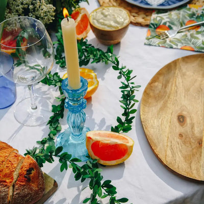 TALKING TABLE - Kandelaar Blue - Le CirQue Kidsconceptstore