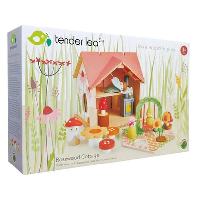 TENDER LEAF TOYS - Poppenhuis "Rosewood Cottage" 3+ - Le CirQue Kidsconceptstore