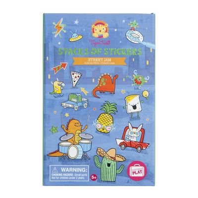 TIGER TRIBE - Stack Of Stickers Street Jam (Incl Vilstiften en Stickers) 5+ - Le CirQue Kidsconceptstore